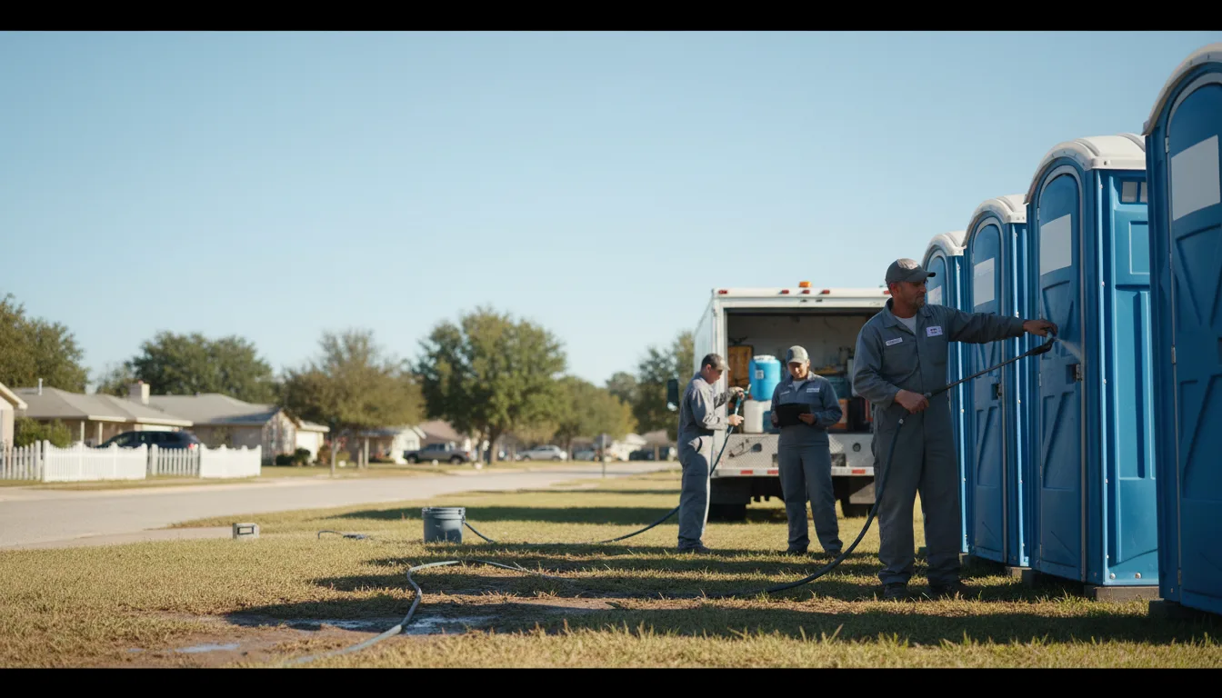 Long-Term Portable Toilet Rental in Sarita, TX near me